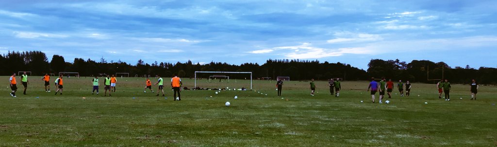 24 at training last night. Superb effort by all and some top new players signed. So far, out best best season. 3 weeks to go.