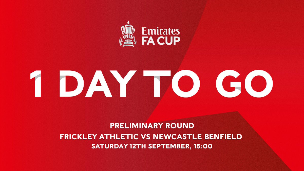 ⚽️⚽️ TOMORROW || The Blues return to competitive action in the <a href="/EmiratesFACup/">Emirates FA Cup</a> || Get your tickets online || Tickets will go off sale at 10:00 on matchday || Limited tickets on the gate || Don't miss out, support the Blues

frickley-athletic-tickets.square.site