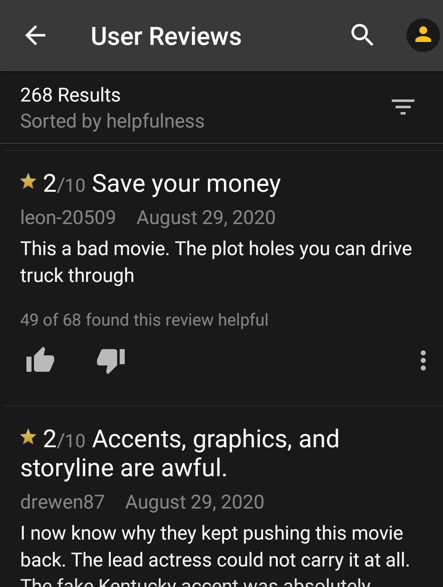 PredatorMinute's tweet image. Reading Tribune reviews of New Mutants, and this one jumped out to me right away. Do you think this is a fellow listener, or the originator of that cinema sin?  @WHMPodcast