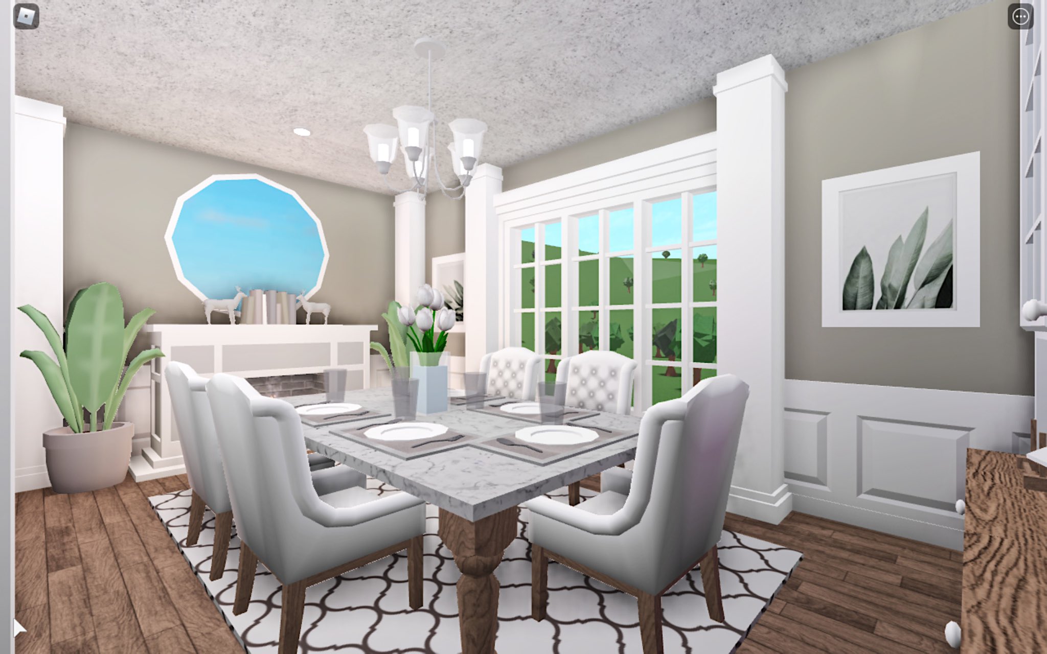 V Code V On Twitter Dining Room This Build Will Hopefully Be Out This Weekend I Ll Keep You Guys Updated Roblox Bloxburg Welcometobloxburg Bloxburgbuilds Bloxburgbuild Bloxburgroom Https T Co Cn8tkot4fs