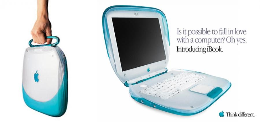 Apple iBook G3 クラムシェル ブルーベリー ノートPC PC/タブレット