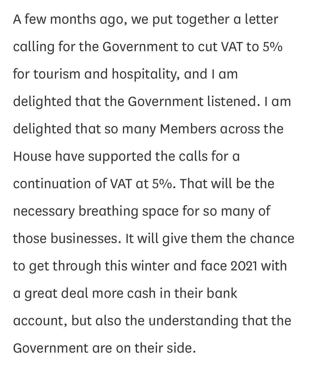 BH&HPA (@bhhpa) on Twitter photo .<a href="/AnthonyMangnal1/">Anthony Mangnall</a> “5% for tourism and hospitality...delighted that the Government listened...many Members across the House have supported the calls for a continuation of VAT at 5%. That will be the necessary breathing space for so many of those businesses” hansard.parliament.uk/Commons/2020-0… .<a href="/AnthonyMangnal1/">Anthony Mangnall</a> “5% for tourism and hospitality...delighted that the Government listened...many Members across the House have supported the calls for a continuation of VAT at 5%. That will be the necessary breathing space for so many of those businesses” hansard.parliament.uk/Commons/2020-0…