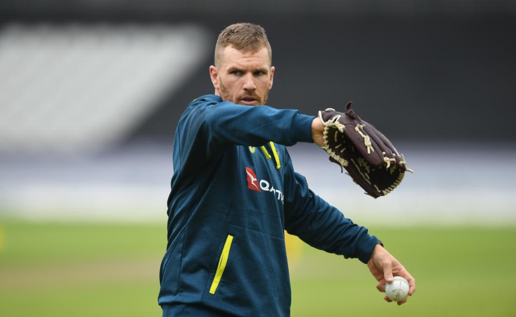 Aaron Finch- Practice Session.