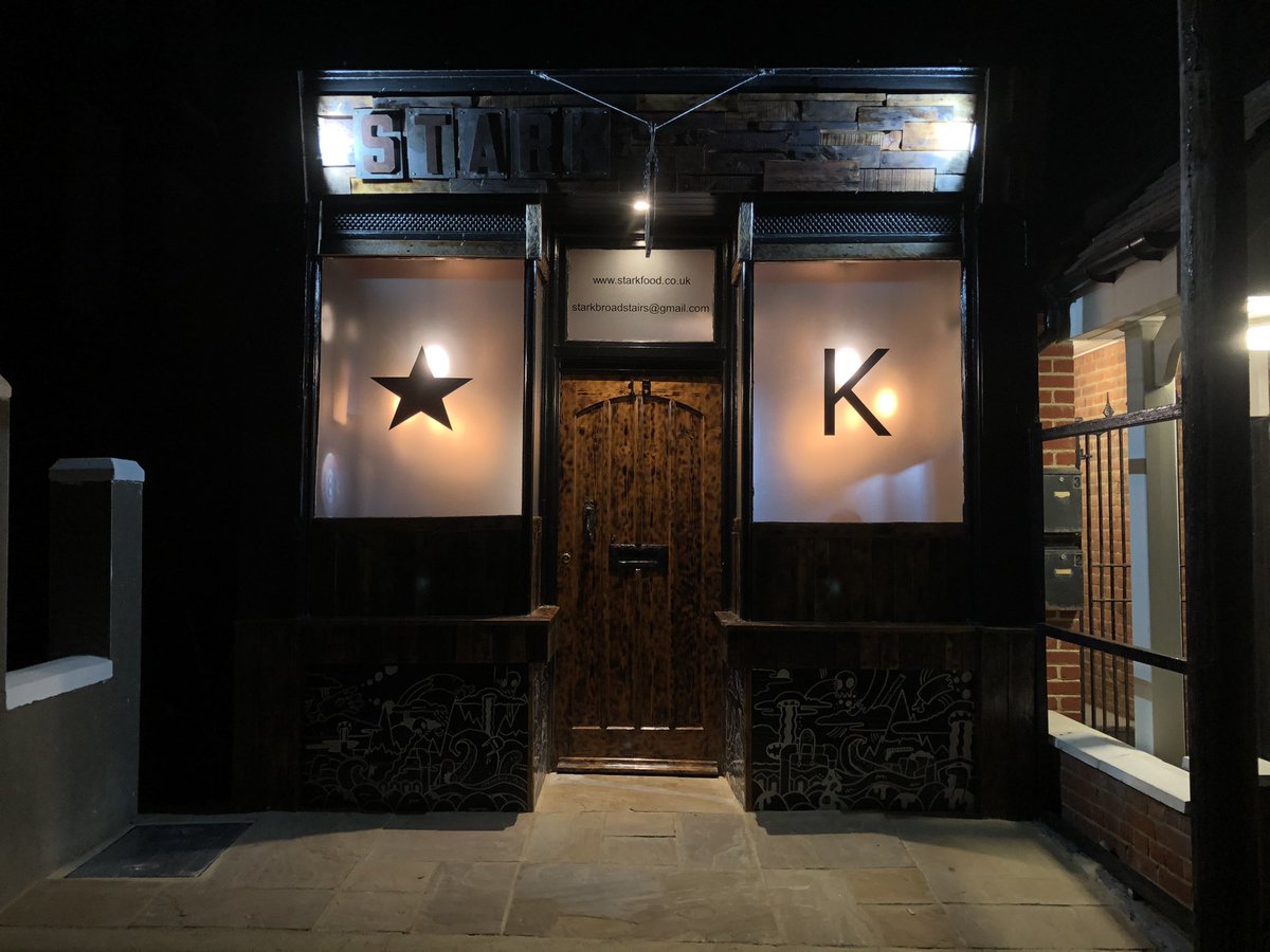 <a href="/starkfood/">STARK</a> how lucky am I to live next to one of the best (maybe the best) restaurants in Thanet.  Owner Ben is very friendly and a top chef food what more could you want. starkfood.co.uk/#broadstairs #restaurant #thanet