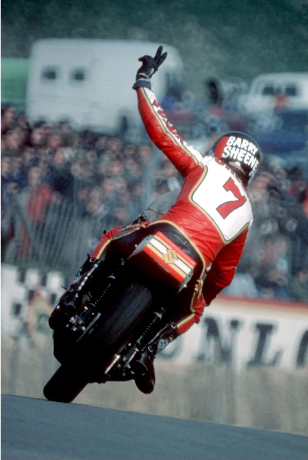 Today would be Bazza\s 70th. Happy birthday Barry Sheene 