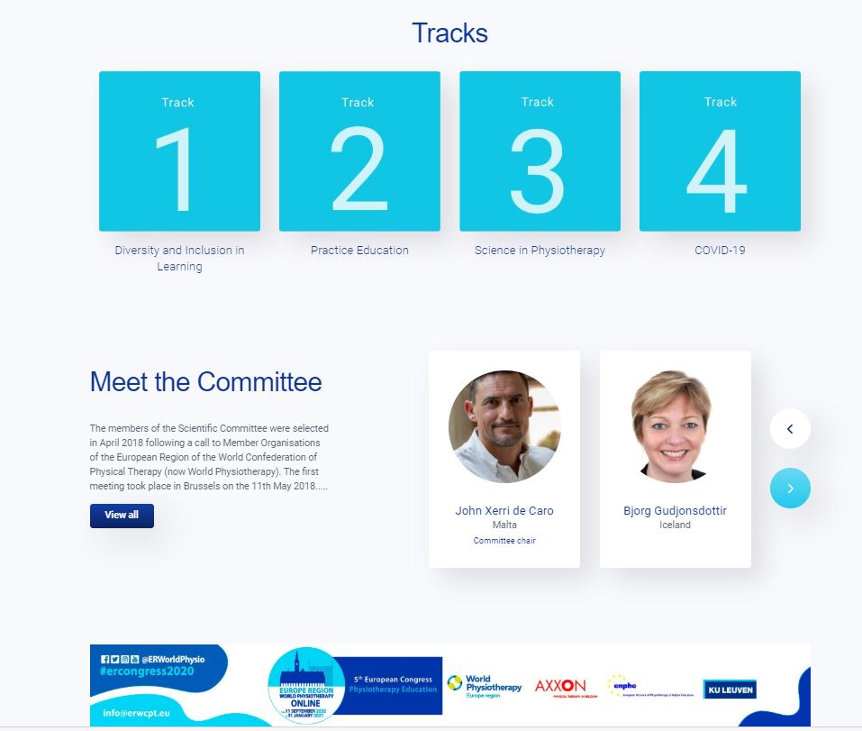Europe Region of World Physiotherapy 🇪🇺 tweet media