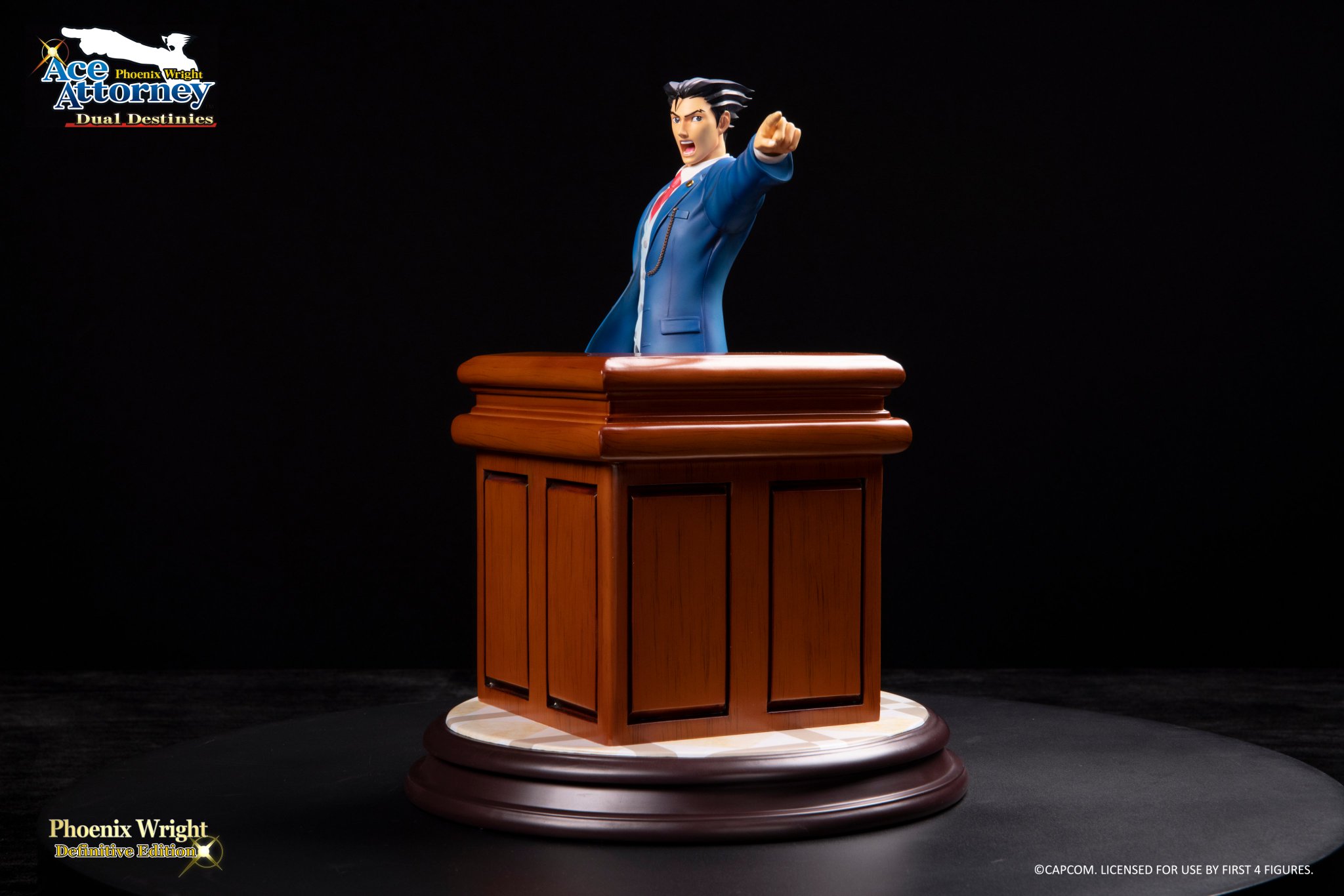 first 4 figures phoenix wright