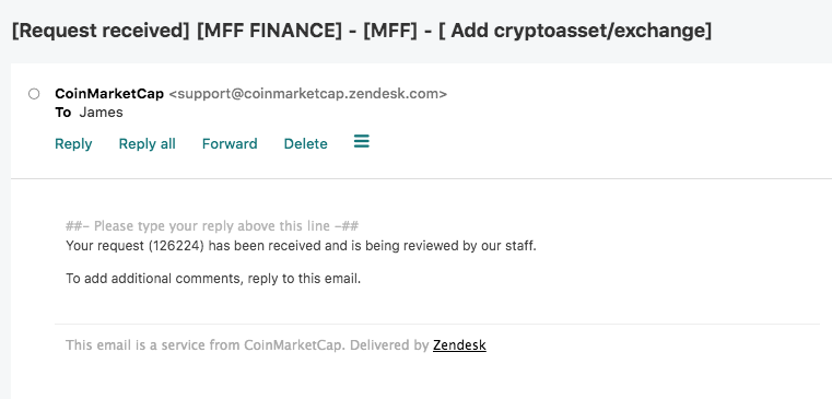 FinanceMff's tweet photo. #Coinmarketcap #Coingecko Listings Submitted !!! https://t.co/9oc5PZHyHN