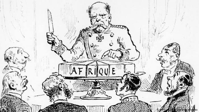The Partition of Africa And the Aftermath.It began in earnest with the Berlin Conference of 1884-1885, and was the cause of most of Africa’s borders today. This conference was called by German Chancellor Bismarck to settle how European countries would claim colonial land.