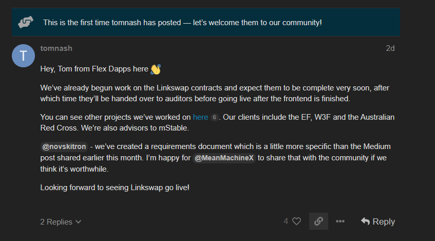 Pr0Bitcoin's tweet photo. $YFL #LINKSWAP progressing nicely! 😎 https://t.co/E8g8SVTT0x