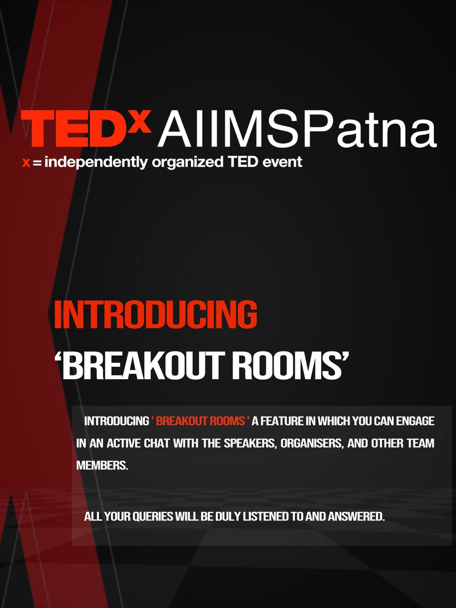TEDxAIIMSPatna's tweet photo. https://t.co/fSAvTpDv9o
