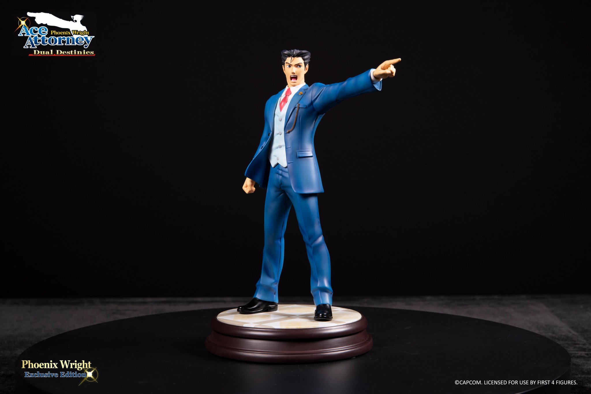 first 4 figures phoenix wright