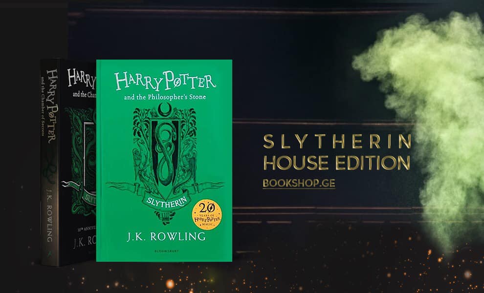EBGbookshop's tweet photo. 💚 Slytherin House Edition

🔮 შეიძინეთ ჰარი პოტერის Hogwarts House Edition წიგნები ქვემოთ მითითებულ ბმულზე:

https://t.co/cUiBzInhZr

#იკითხეორიგინალში https://t.co/LIySU66sQ5
