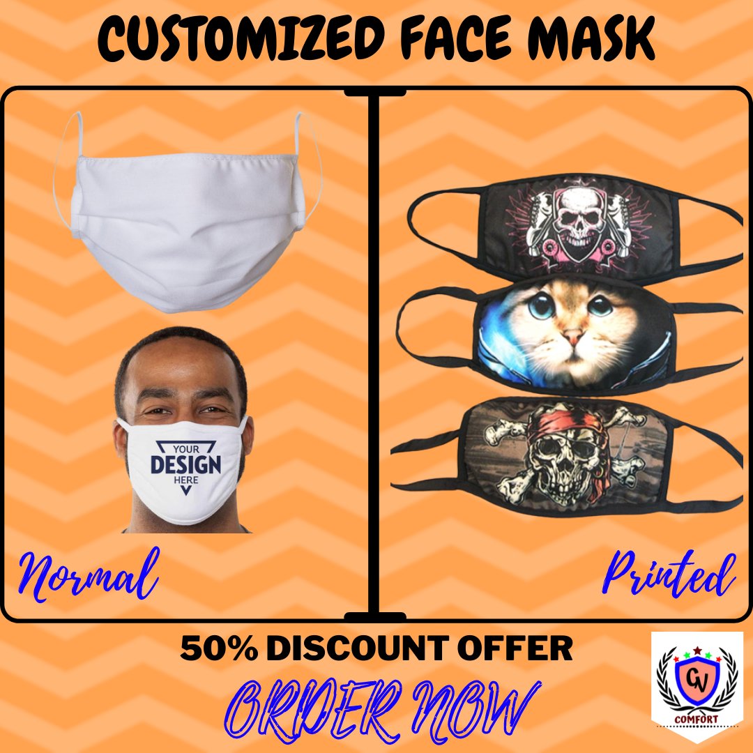 GvComfort's tweet photo. #Foryou only #customizedfacemask at 50% #discount
Order Now :- https://t.co/qZ5yHgCac6
#mask #facemask #corona #covid19 #covidmask #printedmask #customizedmask #customizedfacemask #facemaskprinted #customization #customizedgifts #customizedgiftgallery #gadarwara #gvcomfort https://t.co/9xnvvPCqIs