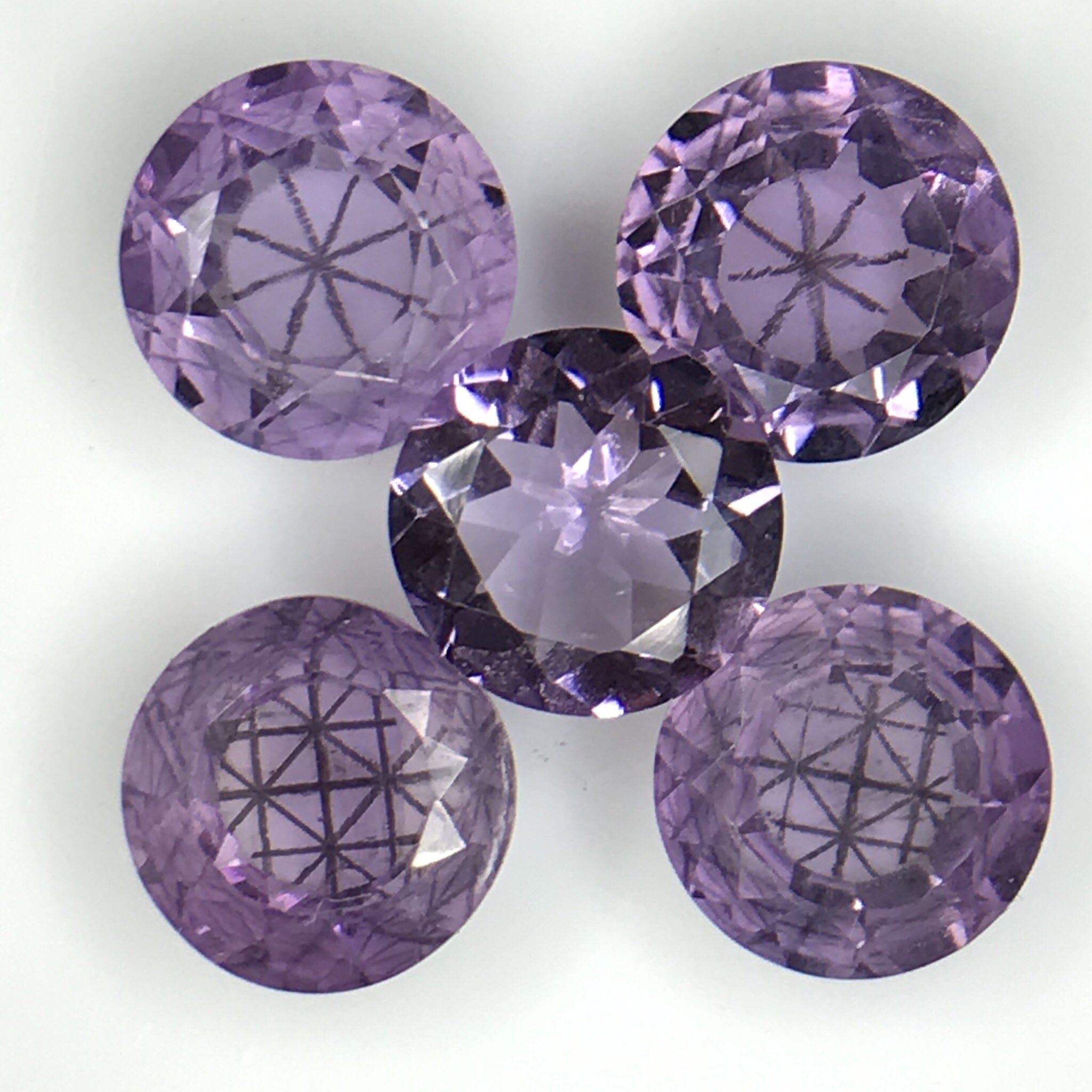 甲州貴石切子 アメジスト 彩 1.62ct