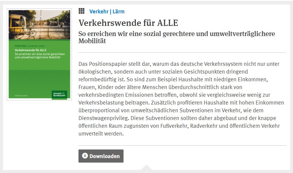 Giulio Mattioli (@giulio_mattioli) on Twitter photo Very-interesting looking study by <a href="/Umweltbundesamt/">Umweltbundesamt</a>. It finds that in Germany:
- disadvantaged households more exposed to transport emissions, although they contribute less to them
- high income households disproportionately benefit from public subsidies (e.g. for company cars) Very-interesting looking study by <a href="/Umweltbundesamt/">Umweltbundesamt</a>. It finds that in Germany:
- disadvantaged households more exposed to transport emissions, although they contribute less to them
- high income households disproportionately benefit from public subsidies (e.g. for company cars)