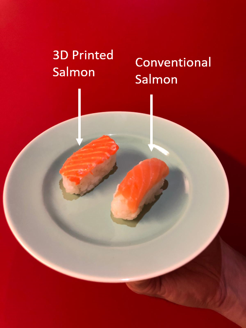 klimafonds's tweet photo. Pflanzenbasierter Lachs via #3Dprinting? Robin Simsa, CEO des #startups & #greenstarter “Legendary Vish” erzählt im #podcast über seine Visionen, das Essen der Zukunft & wie sich ein nachgemachter “Vish” im Mund anfühlen muss, um als Fisch durchzugehen. ▶️https://t.co/Y2oIgOUPzZ https://t.co/W416eVOIb0