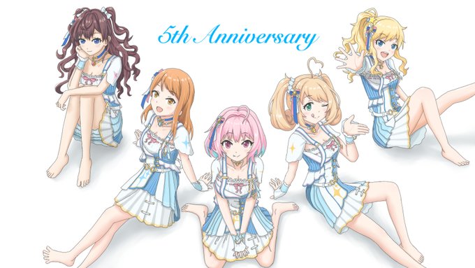 デレステ5周年のtwitterイラスト作品 デレステ5周年のtwitterイラスト作品