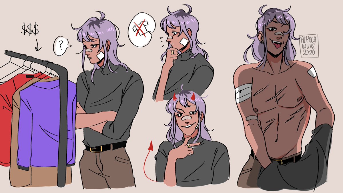 [oc] this is mauve hes a rich bitch and thats all u need to know about him

#artph 