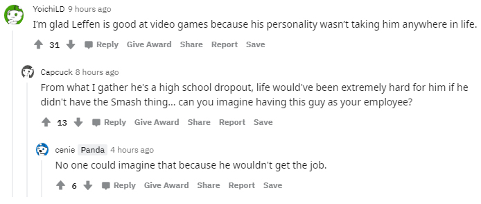 TheMainManSWE on X: “r/Tekken Logic: Leffen doesn’t like 