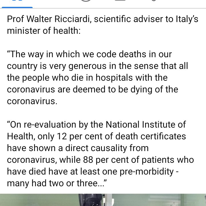 March 23rd I learned about Italy's lies.