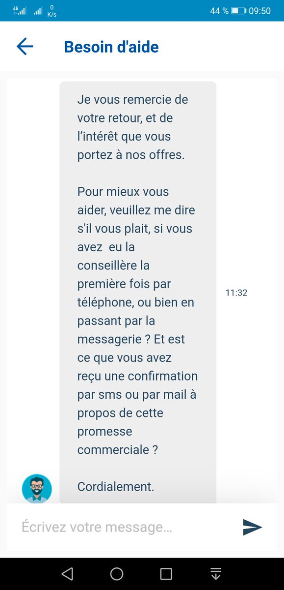 soiny1's tweet photo. #BouyguesTelecom
Petit tour demain en boutique chez la concurrence après 3 semaines de dialogue de sourds avec votre service commercial. Promesse de rappel non tenu. Reexplication de la demande à chaque appel. Épuisant.. Dommage j ai 3 lignes chez vous.. https://t.co/YnHWvDEEQq