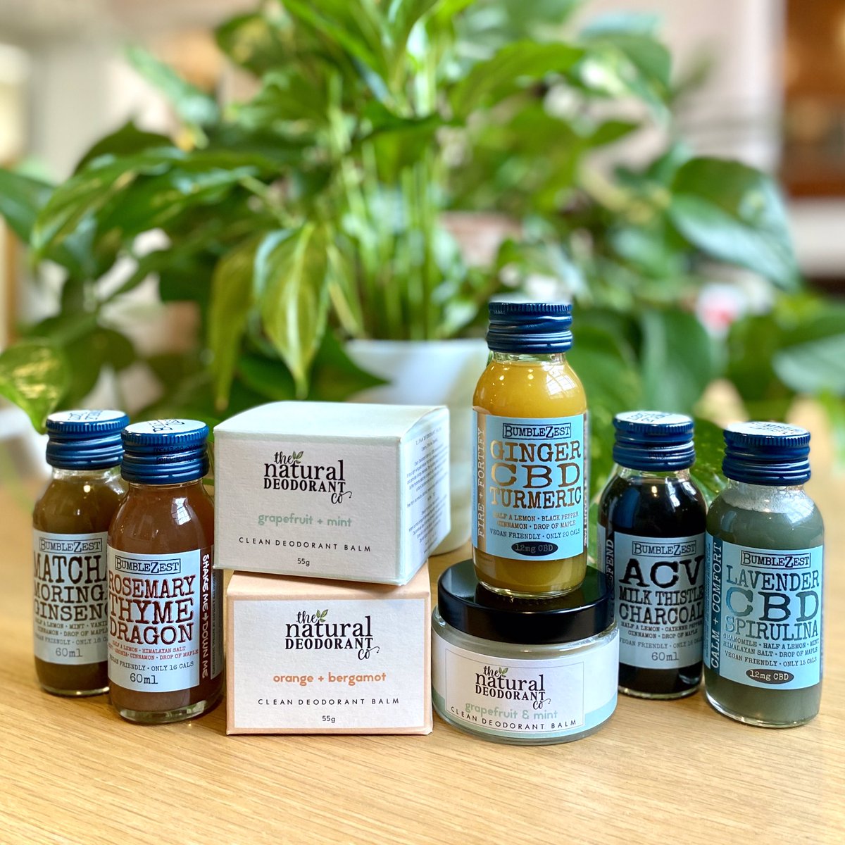 ⚡️GIVEAWAY TIME!⚡️⠀
⠀
This week you could WIN some ultra-effective deodorant balms alongside a selection of our BumbleZest health shots 💙

To enter: LIKE, FOLLOW and RETWEET! 🌟

Winner announced on our insta 15/09/20. UK only. Good luck! 🍀