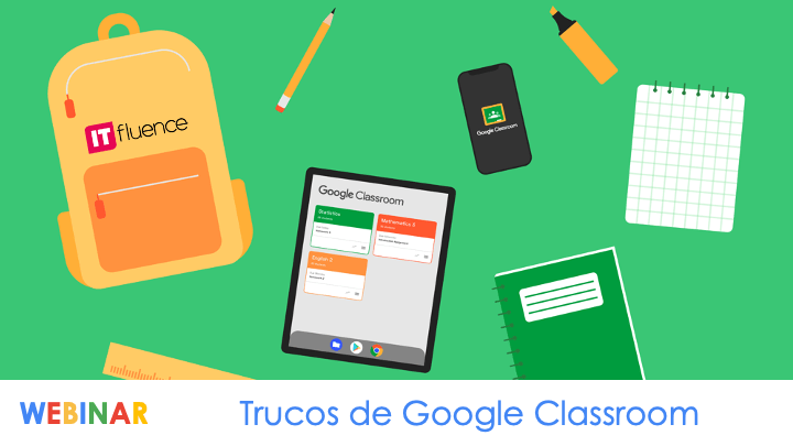 ITfluence_es's tweet photo. Apúntate al #webinargratuito sobre #GoogleClassroom y sácale el máximo partido a #GoogleForEducation 👇

Te invitamos el miércoles 16 de septiembre a las 16.00 CEST (hora de España).

Blog: https://t.co/4e8wTgV4ZH

Regístrate aquí 👉  https://t.co/PfyaTLo4rm https://t.co/7u0wWBqqYd