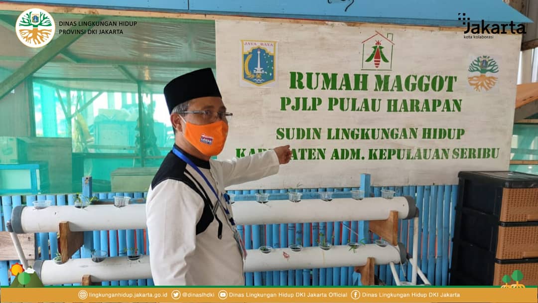 Dinas Lh Dki Jakarta On Twitter Kepala Dinas Lingkungan Hidup Dki Jakarta Andonowarihaw Melakukan Launching Pengembangan Biokonversi Maggot Di Pulau Tidung Pulau Harapan Dan Pulau Kelapa Kabupaten Administrasi Kepulauan Seribu Https T Co