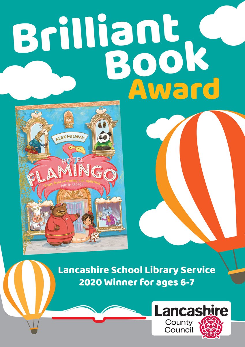 The winners of the @lancspublib #FantasticBookAwards and the new #BrilliantBookAward have been announced bit.ly/3k6nyRd 
#SchooLibraryService #LancsSLS