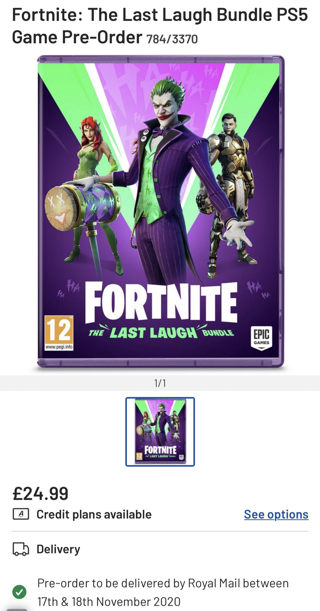argos ps4 fortnite bundle