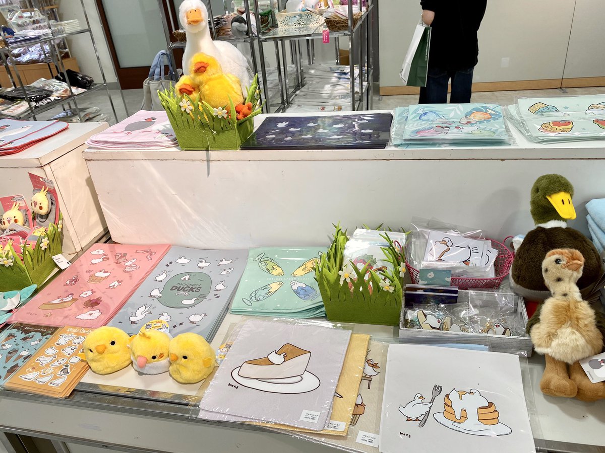 アヒルたちがとっても久しぶりに百貨店にお邪魔してます!9/15までー!ハワイ文鳥、コザ、セキセイハンカチとか、もちモチアヒルステッカーとか色々あります!
ぬいぐるみに囲まれて幸せ?ぬいぐるみ作りたいなぁ
#ことりサミット #東武宇都宮百貨店 