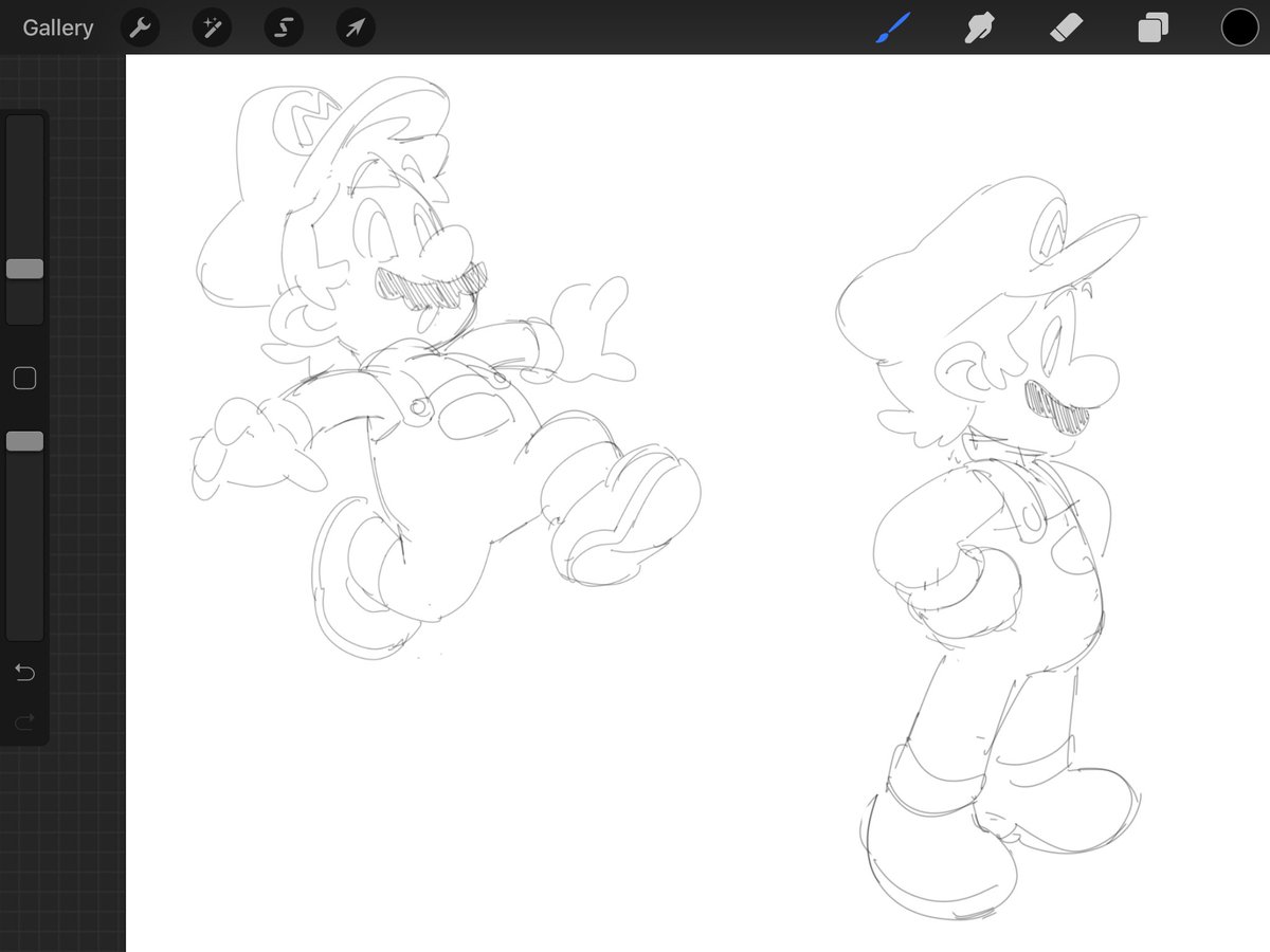 and some bonus marios it was just a mario kinda night 