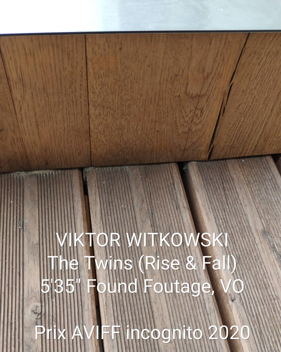 incognito24h24's tweet photo. #incognito #Artbench #11conti présente Viktor Witkowski, The Twins (Rise &amp; Fall) 5'35" [free]
@MonnaieDeParis > Cour des Remises > Scan QRcode > Enjoy the Film ! Prix @AVIFFcannes @incognito24h24 2020 #cinema #movie #artvideo #videoart #festival #cannes #DriveinCinema #WTC #art https://t.co/TqGeEWR9AG