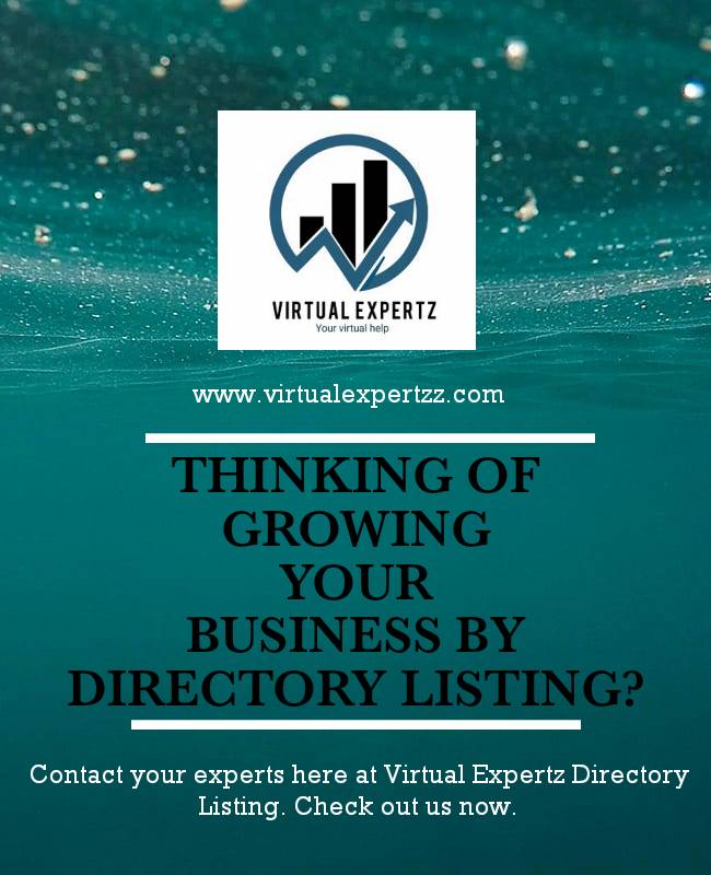 VExpertz's tweet photo. Thinking of growing your business by directory listing?

Contact your experts here at Virtual Expertz Directory Listing. Increase your website traffic will directly influence leads and sales. 

#bestdigitalmarketingagency
#onlinemarketing #sem 
#searchenginemarketing 
#webdesign https://t.co/nUsI0th714