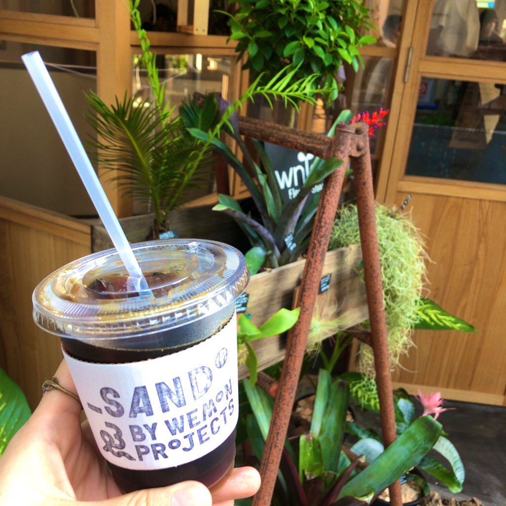 zuci_back's tweet photo. SAND°でコーヒー キメた
アイスコーヒーが気持ちいい時期もそろそろ終わりかな。
#sandobywemonprojects https://t.co/O5zHbFqMdF