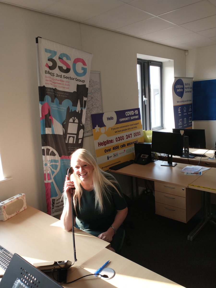 banes3sg's tweet photo. Our superstar volunteer @SWilliamsMartin live on @BBCBristol talking about the last 5 months https://t.co/Uc9GhT3DIp