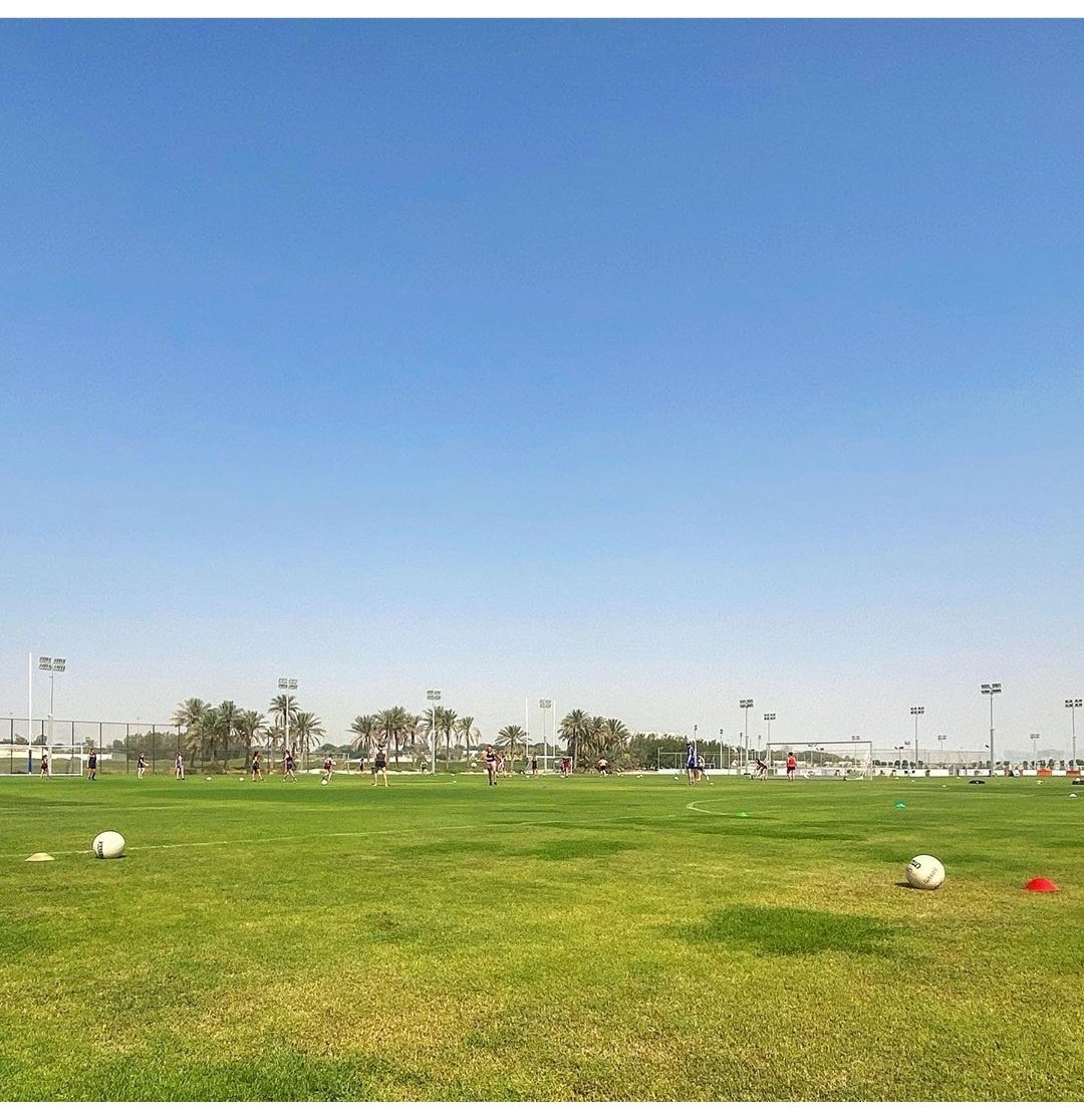 "A community like no other."

Two weeks back at training this morning and we are super proud of all of our members who are adapting to the new procedures we face to continue playing the games we love.

Spiorad pobail atá beo beathach.

#BestClubintheMiddleEast #SocialDistancing