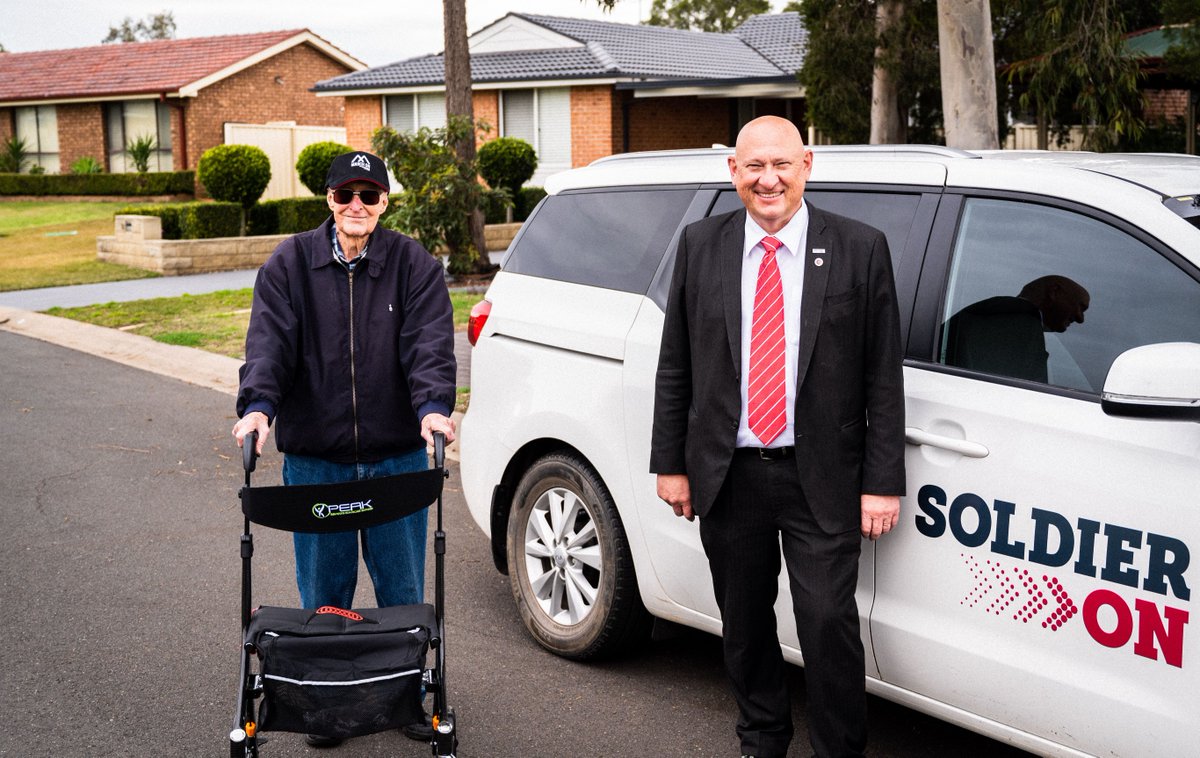 SoldierOnAust's tweet photo. Mail in from Sergeant Bert!

"A young lady stopped her car and handed me a $50 note as a donation to Soldier On.
I was a little flabbergasted."

Continue to #BackBert via: https://t.co/hEiXbYICQX

#MarchOnWithBert #MarchOnChallenge #Veteran #WW2 #Hero #BeLikeBert #Flabbergasted https://t.co/9AAR9L8riN