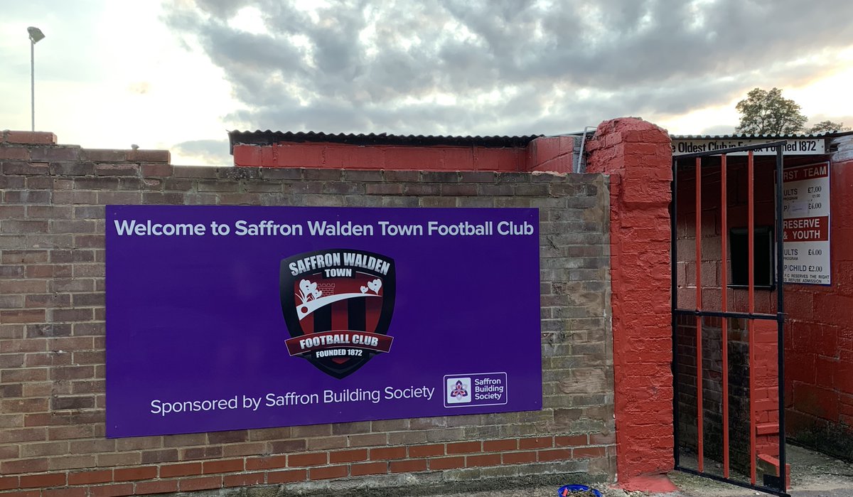 Proud to have supplied the new Welcome to Catons Lane #directtomedia #signage for @SWTFootballClub main sponsor @SaffronBS @swaldenreporter @swtic @SWCommunityFC @EssexSenior 1 of a number of #branding opportunities, support your local side @SaffronBID let us help you score.