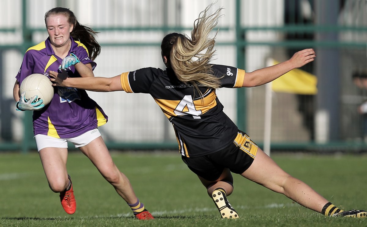 In 2018,  @westcorkladies +  @MourneabbeyLFC met in the county final for the first time. There was no separating them in the first game. 1-10 apiece. A late score for Sarah Hayes earned West Cork a draw and a second chance. Doireann O'Sullivan kicked 1-8 for Mourneabbey. (4/8)