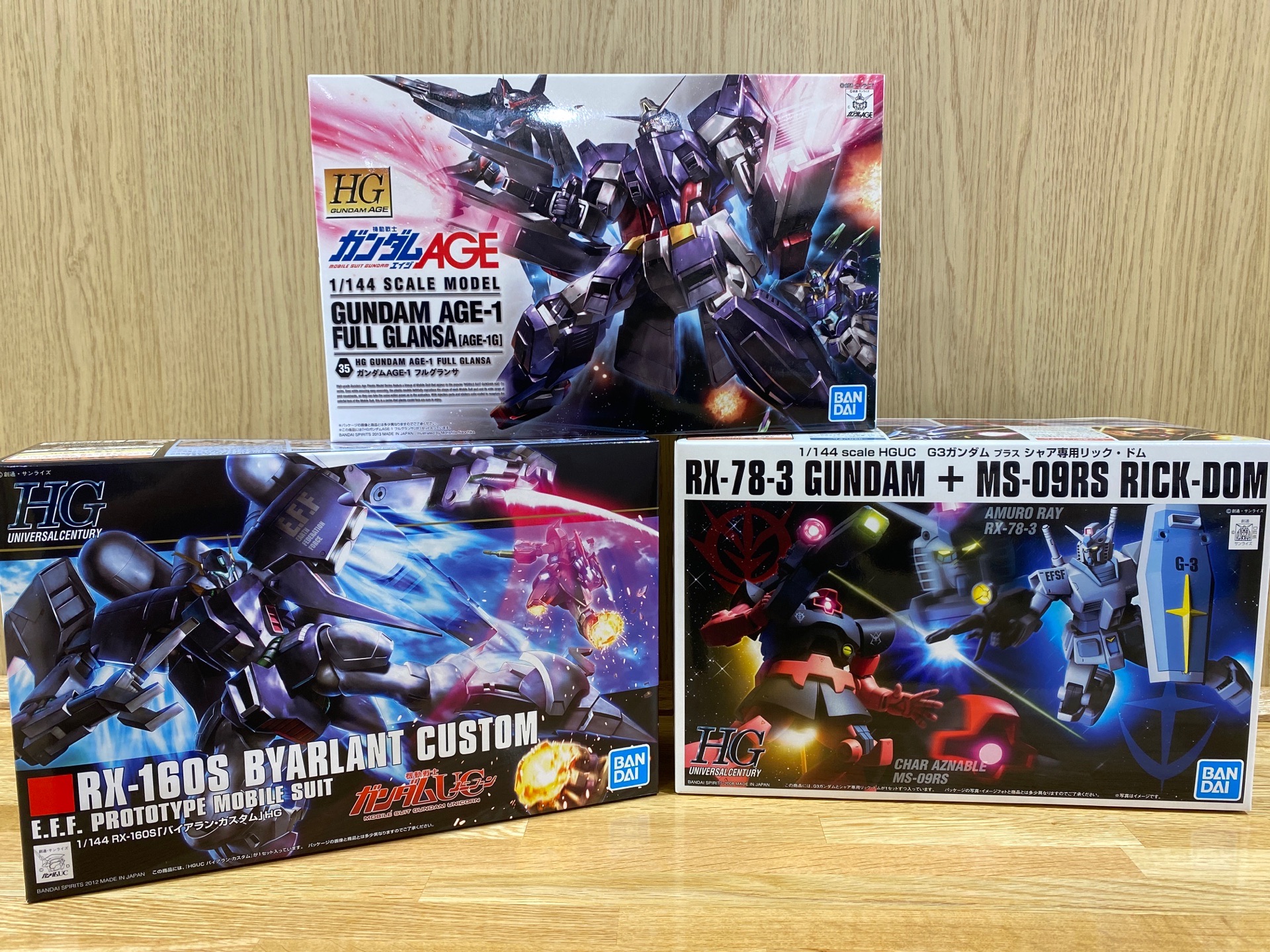 HG RX-78-3 GUNDAM＋MS-09RS RICK-DOM塗装完成品 Amazon.com: Bandai Hobby HGUC 1/144 RX-78-3 Gundam & Char's