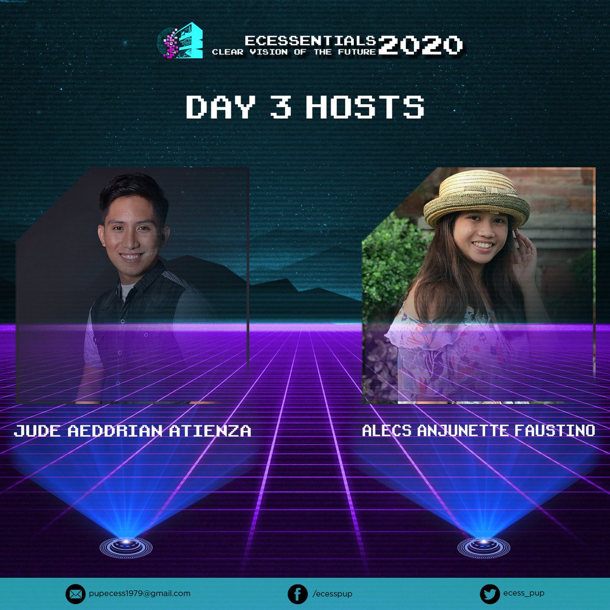 pup_ecess1979's tweet photo. Are you ready to have a blast with our Wednesday Hangout Hosts, Jude and Alecs? Tune in to our Facebook page for more updates and we'll see you on September 14! β€οΈ
Register for Day 3 below! It's open and free for everyone!
Day 3 - https://t.co/dGSMZRbi6s
#ECEssentials2020 https://t.co/wbU7VZjr3o