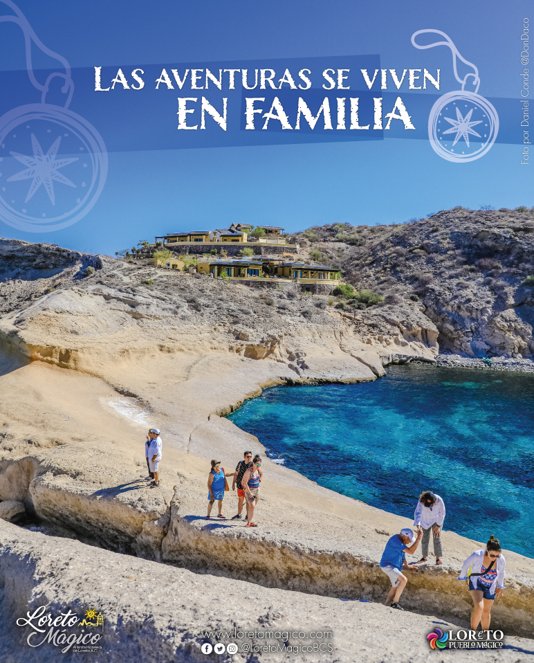 LoretoMagicoBCS's tweet photo. Las aventuras en Loreto se viven con los que más queremos, así se vuelve una experiencia todavía mejor, llena de grandes momentos juntos.

https://t.co/6tVoAelE82 https://t.co/FvHkyNnJbx