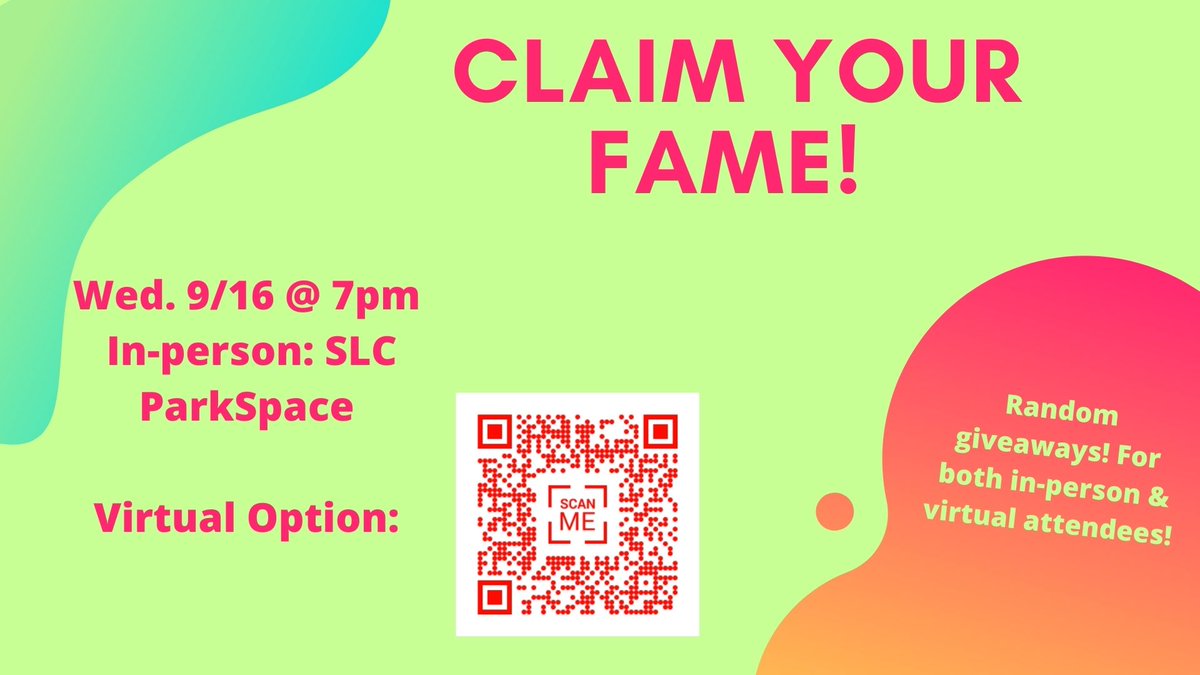 ASC_OSE's tweet image. Come Claim Your Fame!