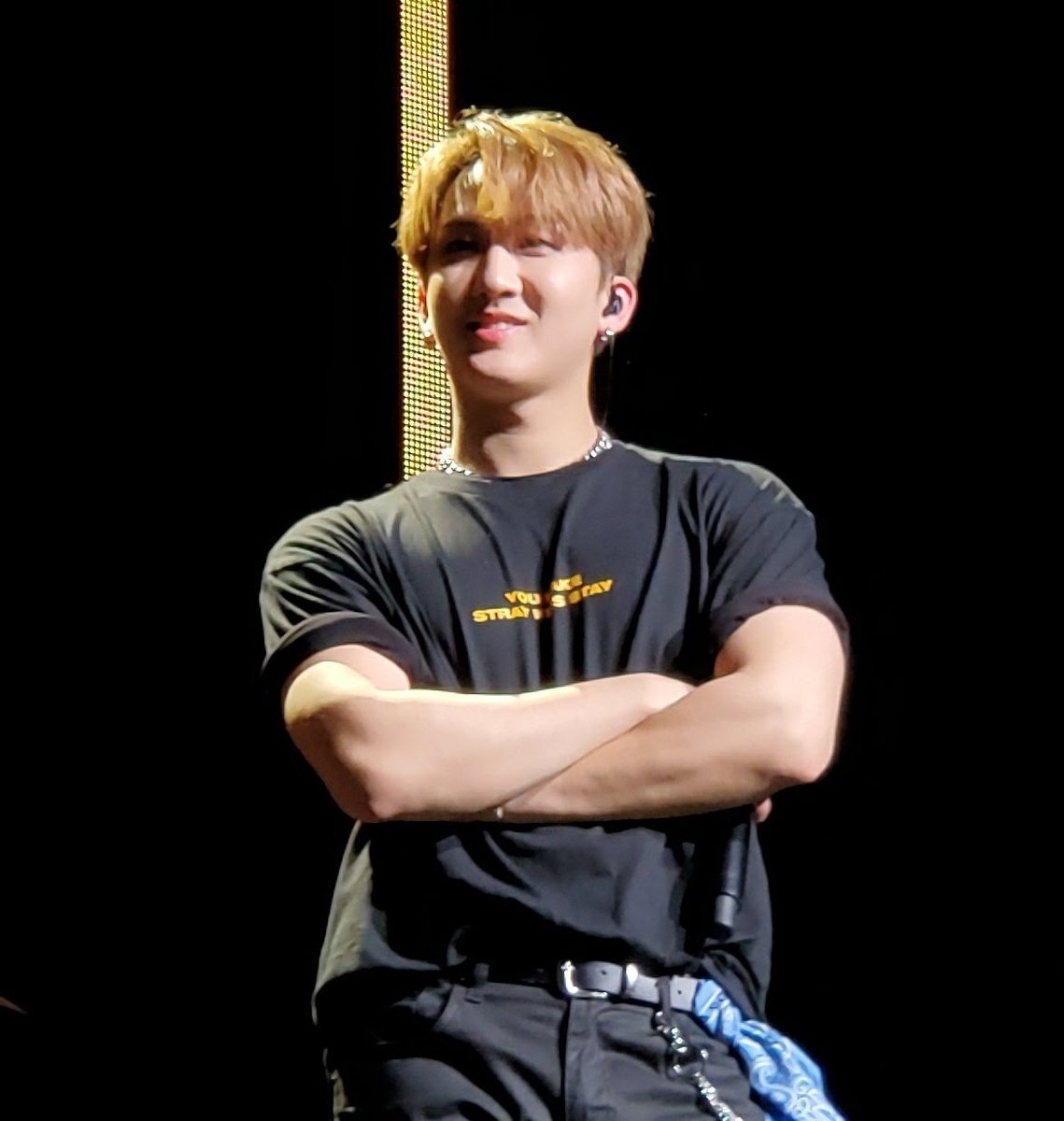 it's the arms crossed for me personally