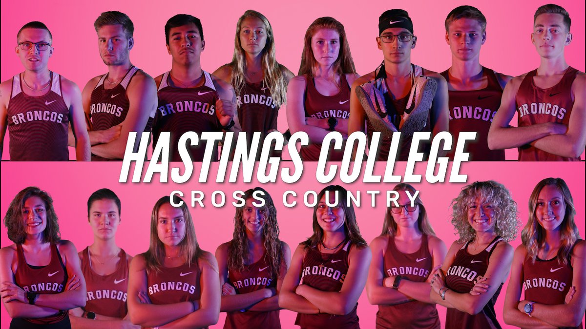sagereiger's tweet photo. It has been an honor putting this together for my running friends. They’ll be racing at their home meet Saturday morning at Lake Hastings. Ladies and gentlemen, this is Hastings College Cross Country.  
https://t.co/UKfHAhhpR9 https://t.co/oEtRJ6kQyV