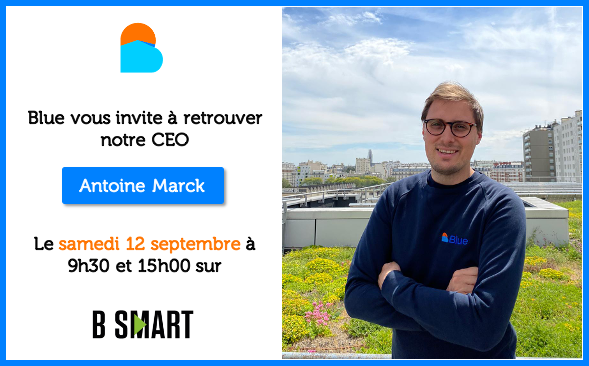 LagenceBlue's tweet photo. 📽️ Notre CEO passe à la télé 🔥

🎙️ Antoine Marck, CEO et co fondateur de l’Agence Blue est l’invité de @B_SMART_TV  dans l’émission « Smart is Small » présentée par Jean-Marc Sylvestre.

📆 Notez le samedi 12 à 9h30 et 15h00 dans votre agenda.

#presse #frenchtech #proptech https://t.co/OouOrFz3JK