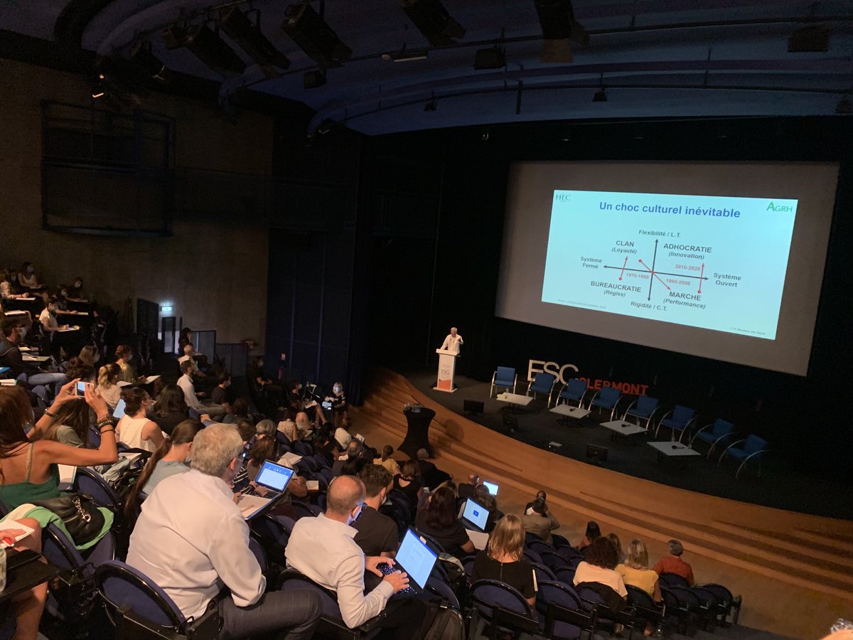 Conférence de rentrée ⁦<a href="/ANDRH_Officiel/">ANDRH</a>⁩ Auvergne : « stratégie d’entreprise, stratégie RH, quels impacts de la crise covid ? » ⁦⁩ : heureux d’accueillir l’ANDRH et de nous retrouver pour la première fois en présentiel depuis le 15 mars ⁦@ESCClermont⁩