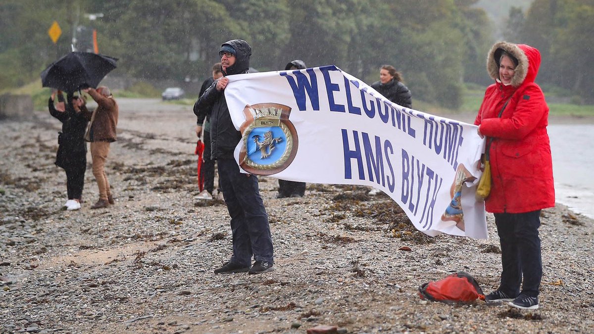 Royal Navy (@RoyalNavy) on Twitter photo 2020-09-11 15:21:19 Today, @HMSLedbury and @HMSBlyth came home after spending more than 1,000 days in the Gulf protect shipping, keeping sea lanes open, and working with the UK’s allies and partners in the region. 🇬🇧 Welcome Home👋 🔗 Full story here: bit.ly/3k2ZlLu Today, @HMSLedbury and @HMSBlyth came home after spending more than 1,000 days in the Gulf protect shipping, keeping sea lanes open, and working with the UK’s allies and partners in the region. 🇬🇧 Welcome Home👋 🔗 Full story here: bit.ly/3k2ZlLu